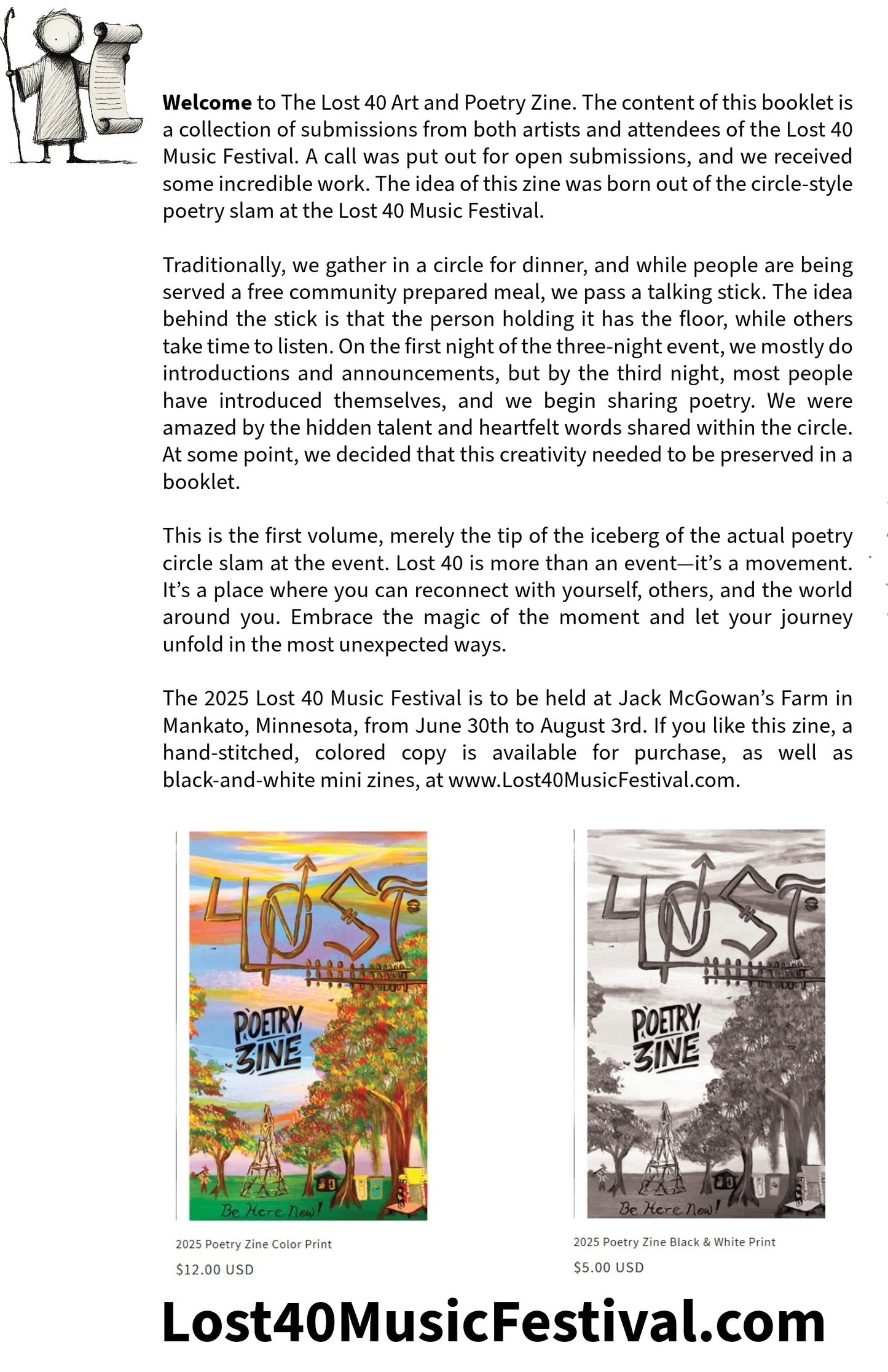 2025 Poetry Zine Color Print
